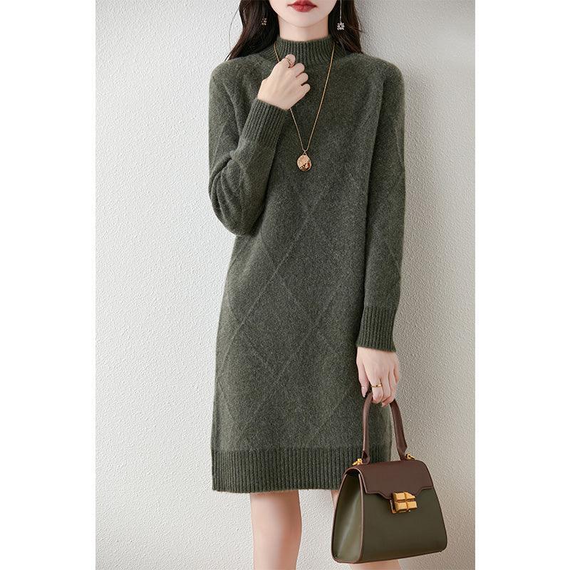 Emilia™ Elegant Winter Dress - Sarah and Emma Portland