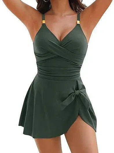 Evelyn Elegant Swim Dress - Sarah and Emma Portland
