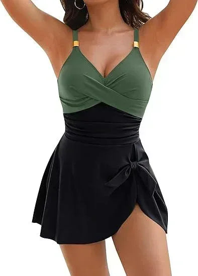 Evelyn Elegant Swim Dress - Sarah and Emma Portland
