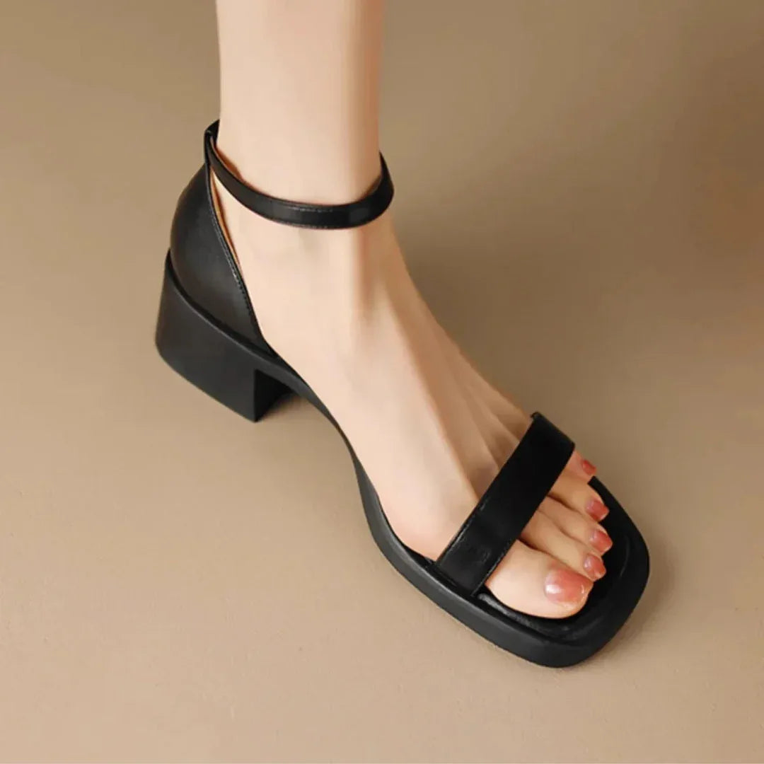 Vallie™ Leather Sandals - Sarah and Emma Portland