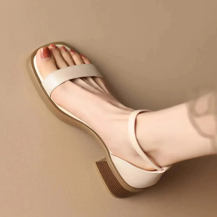 Vallie™ Leather Sandals - Sarah and Emma Portland
