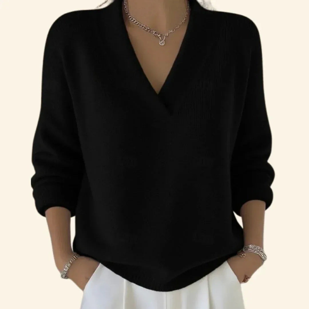 Auvie | Elegant Sweater - Sarah and Emma Portland