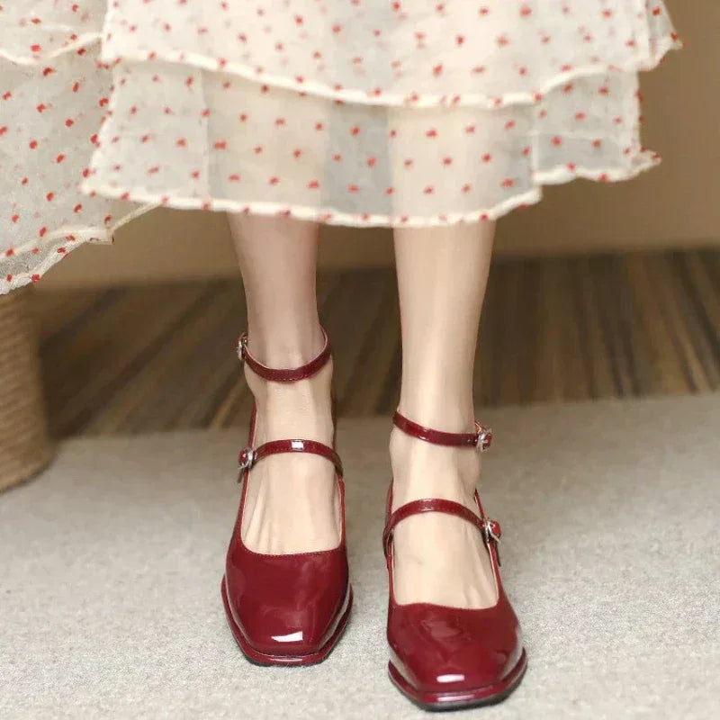Fyla™ | Elegant Ankle-Strap Pumps