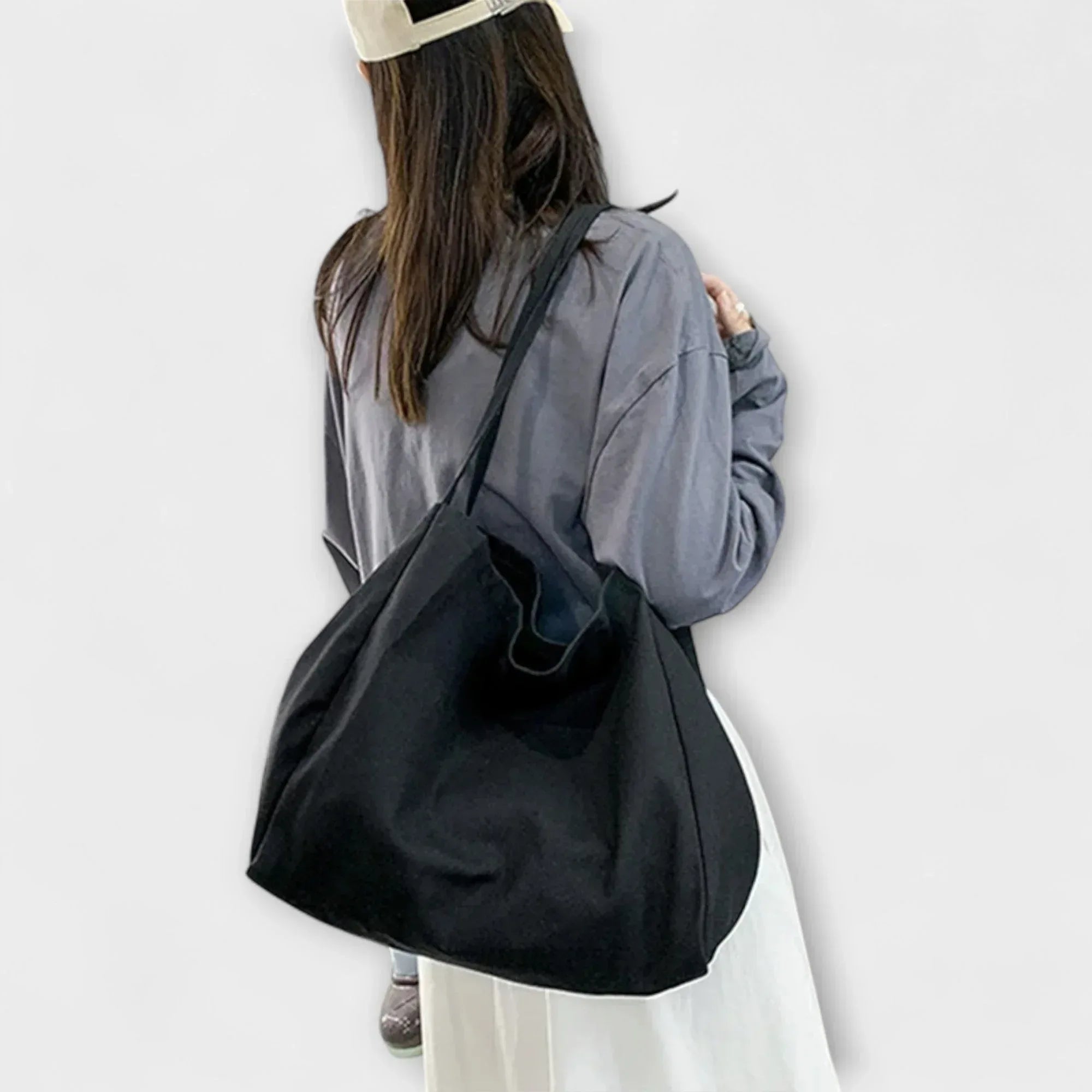 Brooklyn - High-Quality Large Canvas Shopper Bag - Sarah and Emma Portland