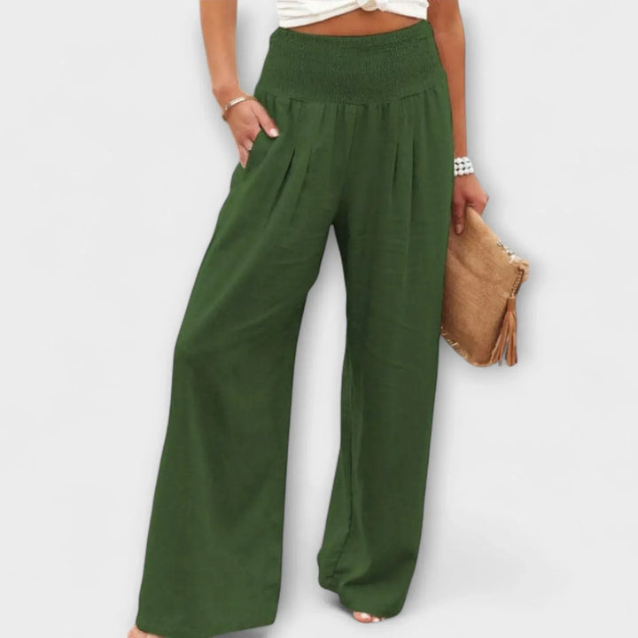 Thearya - Casual Wide Pants - Sarah and Emma Portland