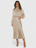 Emryssah | Elegant Maxi Dress - Sarah and Emma Portland