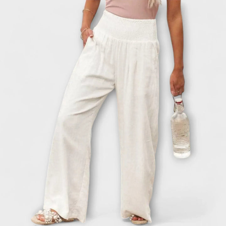 Thearya - Casual Wide Pants - Sarah and Emma Portland