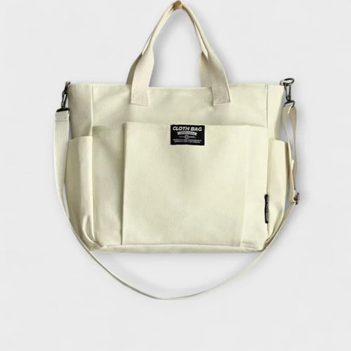 Amara - Minimalistic Canvas Tote Bag - Sarah and Emma Portland