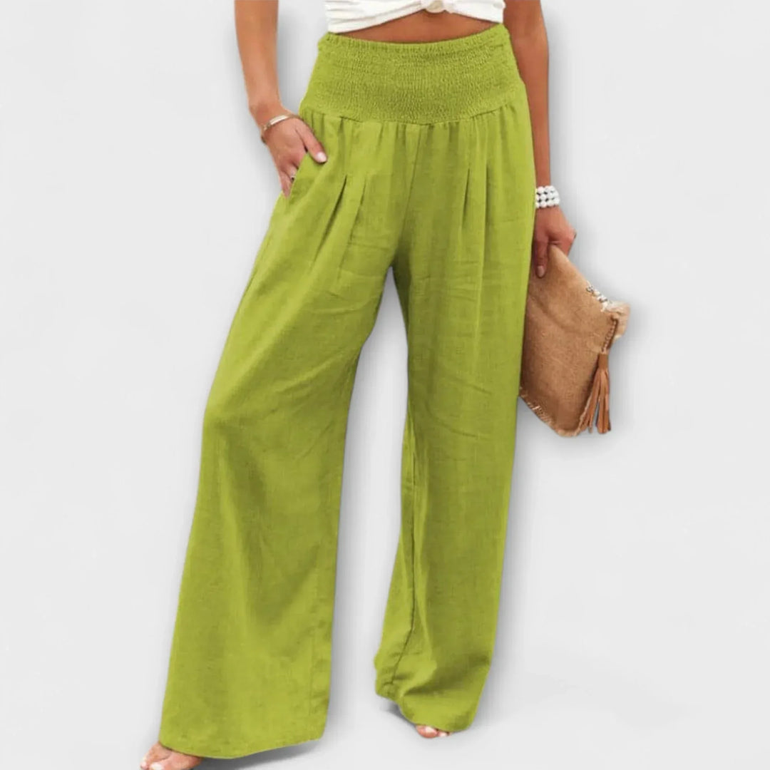 Thearya - Casual Wide Pants - Sarah and Emma Portland
