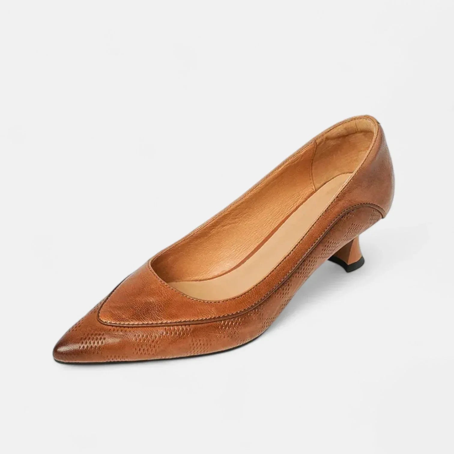 Amara Leather Heels - Sarah and Emma Portland