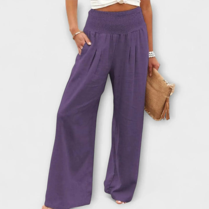Thearya - Casual Wide Pants - Sarah and Emma Portland
