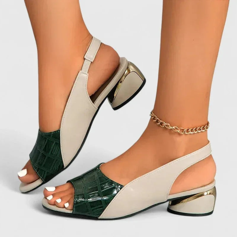 Mariah | Elegant Leather Sandals - Sarah and Emma Portland