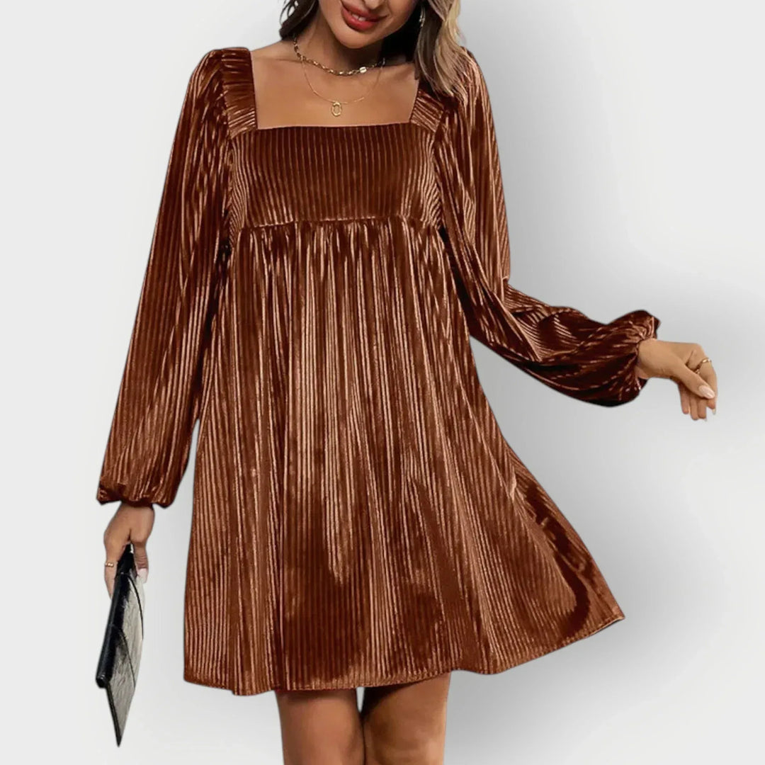 Morlyn | Velvet Chic Backless Square Dress - Sarah and Emma Portland