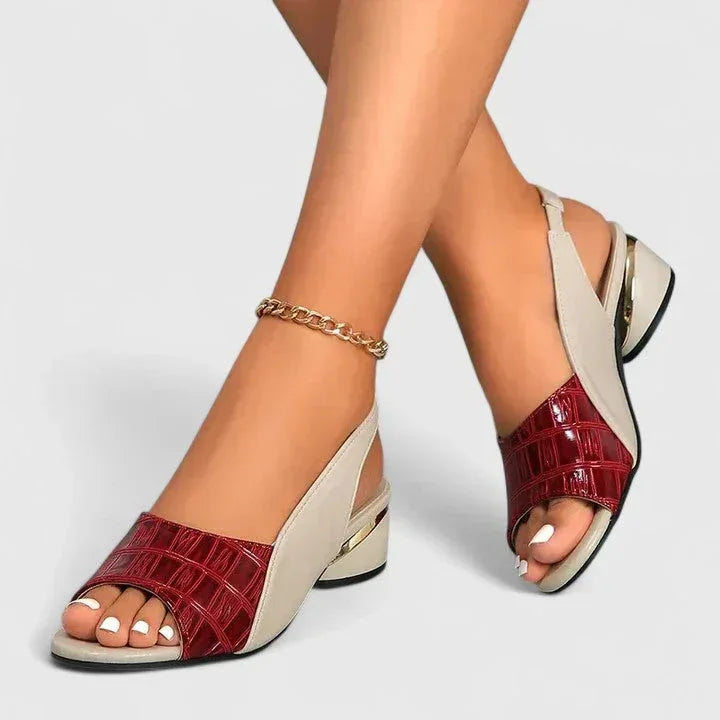 Mariah | Elegant Leather Sandals - Sarah and Emma Portland