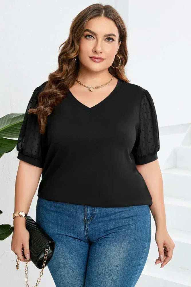 Helena | Sleek V-Neck Blouse - Sarah and Emma Portland