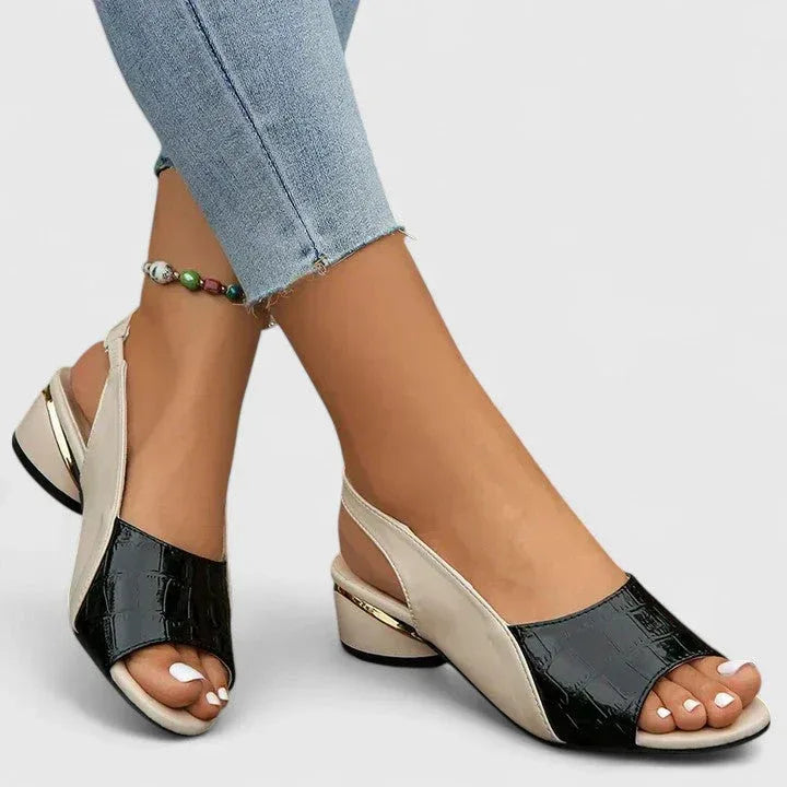 Mariah | Elegant Leather Sandals - Sarah and Emma Portland