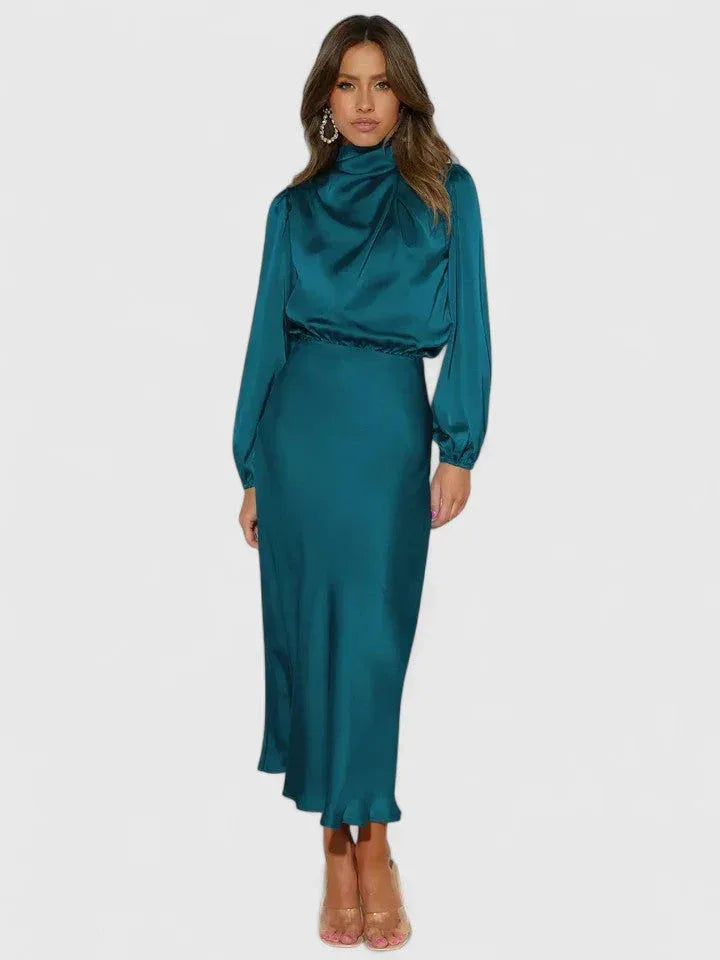 Emryssah | Elegant Maxi Dress - Sarah and Emma Portland