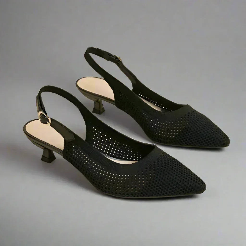 AVELINA MESH HEELS - Sarah and Emma Portland
