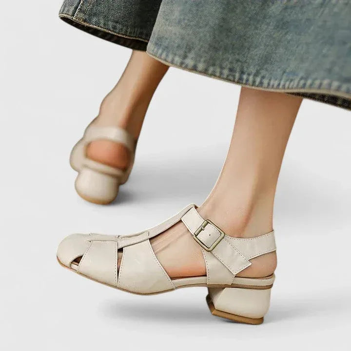 Diana | Elegant Leather Sandals - Sarah and Emma Portland