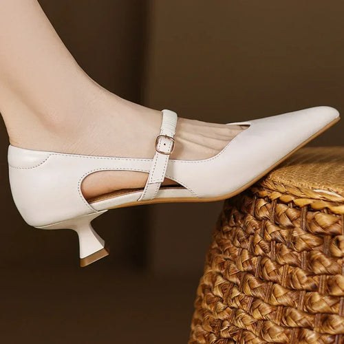 AVANI GENUINE LEATHER HEELS - Sarah and Emma Portland