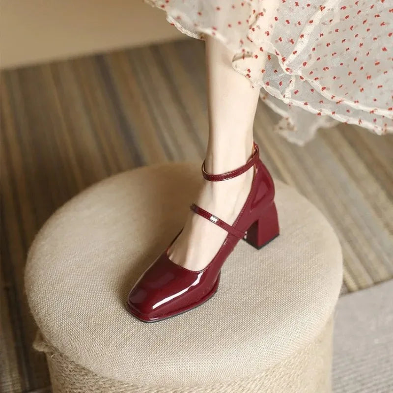 Fyla™ | Elegant Ankle-Strap Pumps