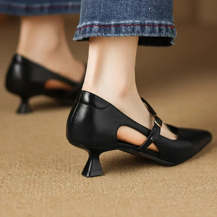 AVANI GENUINE LEATHER HEELS - Sarah and Emma Portland