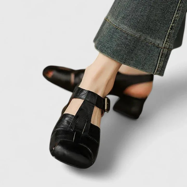 Diana | Elegant Leather Sandals - Sarah and Emma Portland