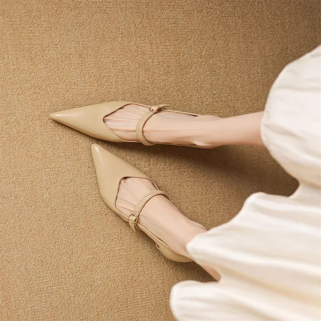AVANI GENUINE LEATHER HEELS - Sarah and Emma Portland