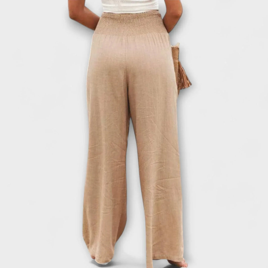 Thearya - Casual Wide Pants - Sarah and Emma Portland