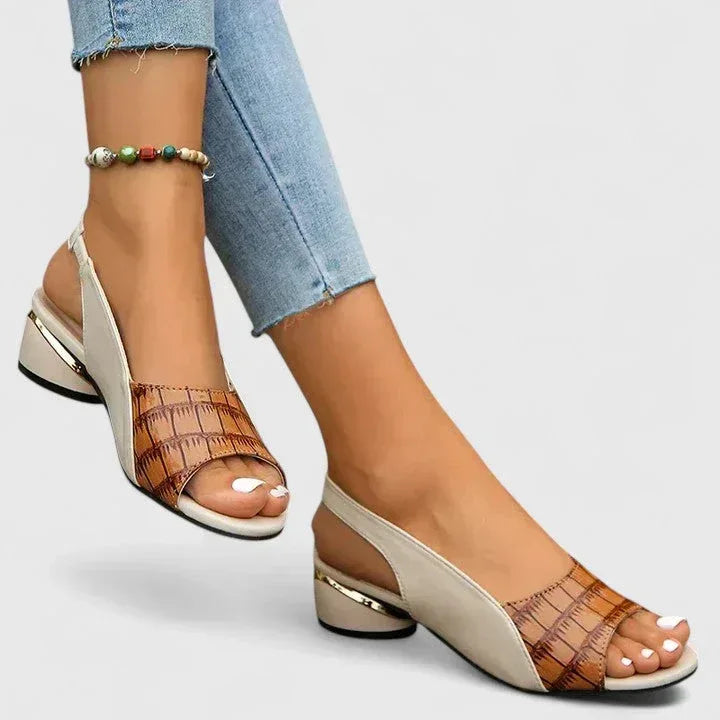 Mariah | Elegant Leather Sandals - Sarah and Emma Portland