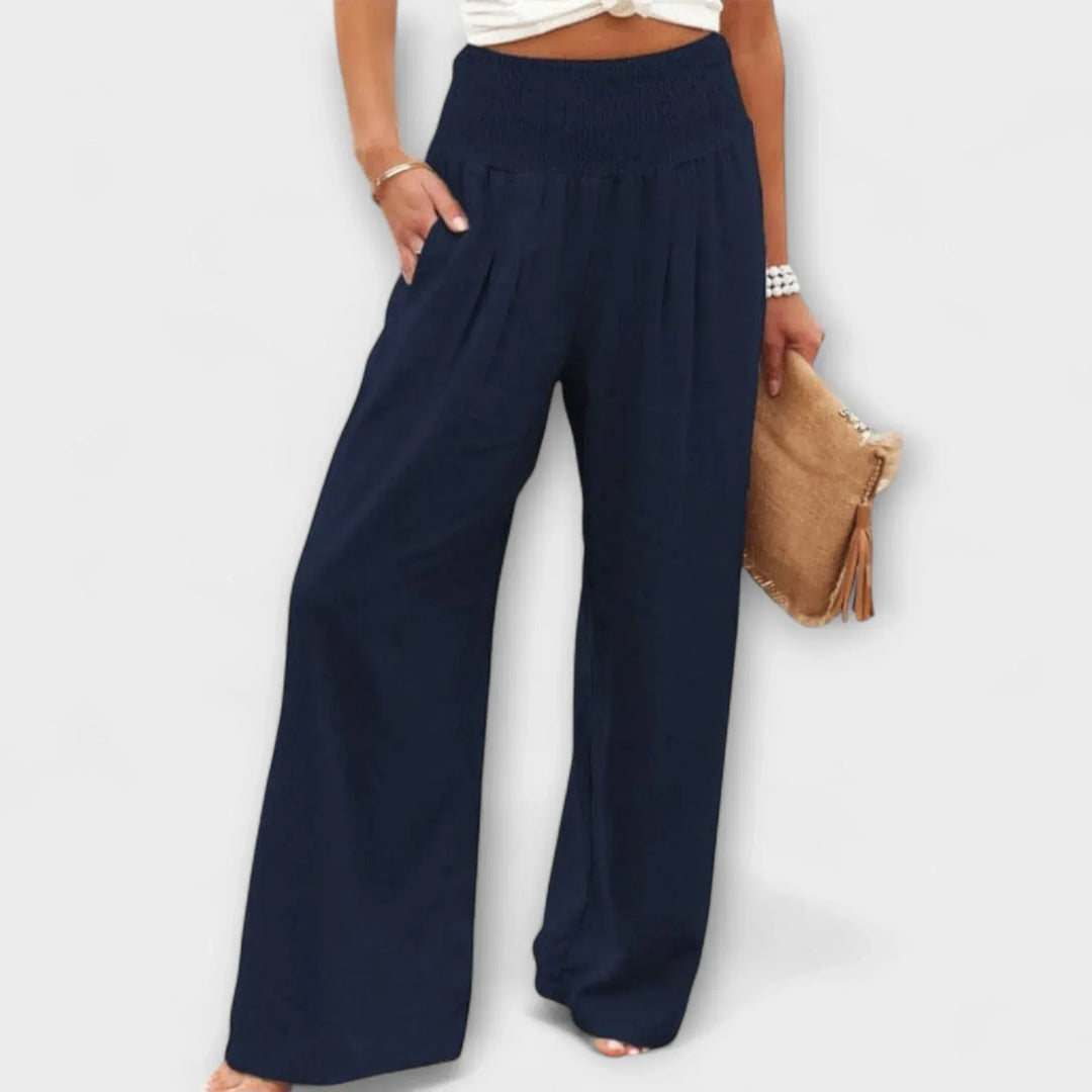 Thearya - Casual Wide Pants - Sarah and Emma Portland