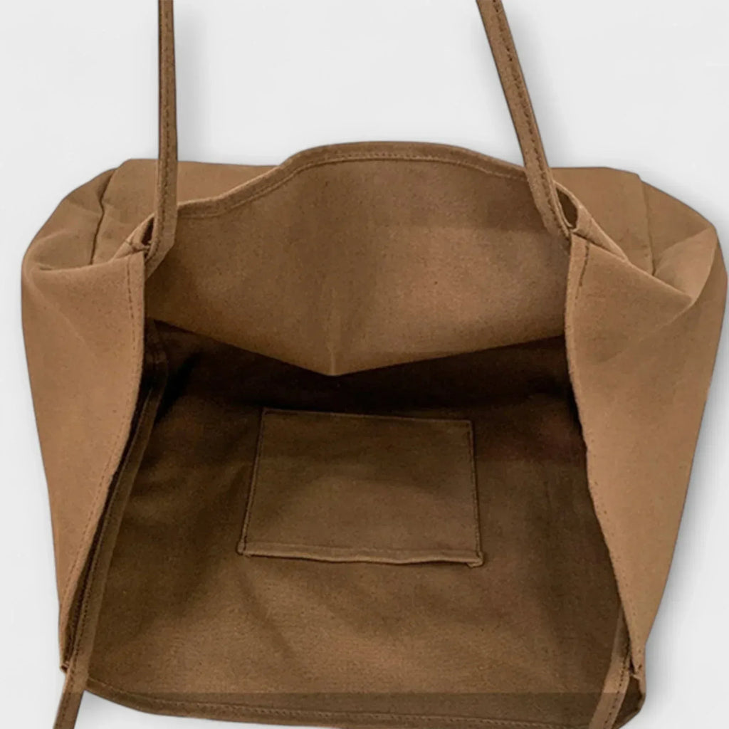 Brooklyn - High-Quality Large Canvas Shopper Bag - Sarah and Emma Portland