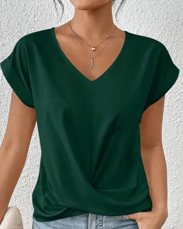 Maray | Perfect V-neck Top - Sarah and Emma Portland