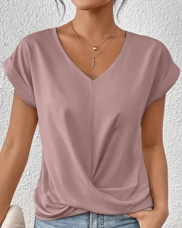 Maray | Perfect V-neck Top - Sarah and Emma Portland