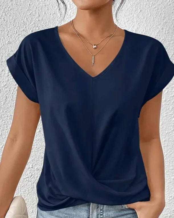 Maray | Perfect V-neck Top - Sarah and Emma Portland