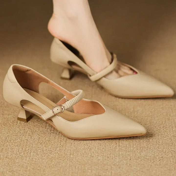 AVANI GENUINE LEATHER HEELS - Sarah and Emma Portland