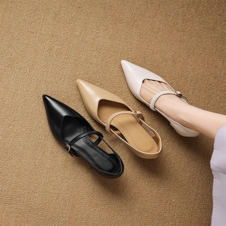 AVANI GENUINE LEATHER HEELS - Sarah and Emma Portland