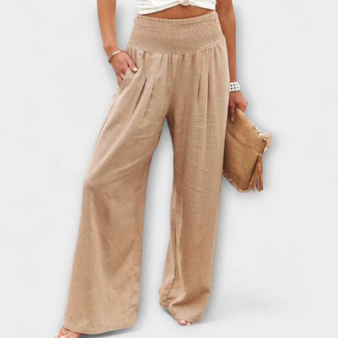 Thearya - Casual Wide Pants - Sarah and Emma Portland