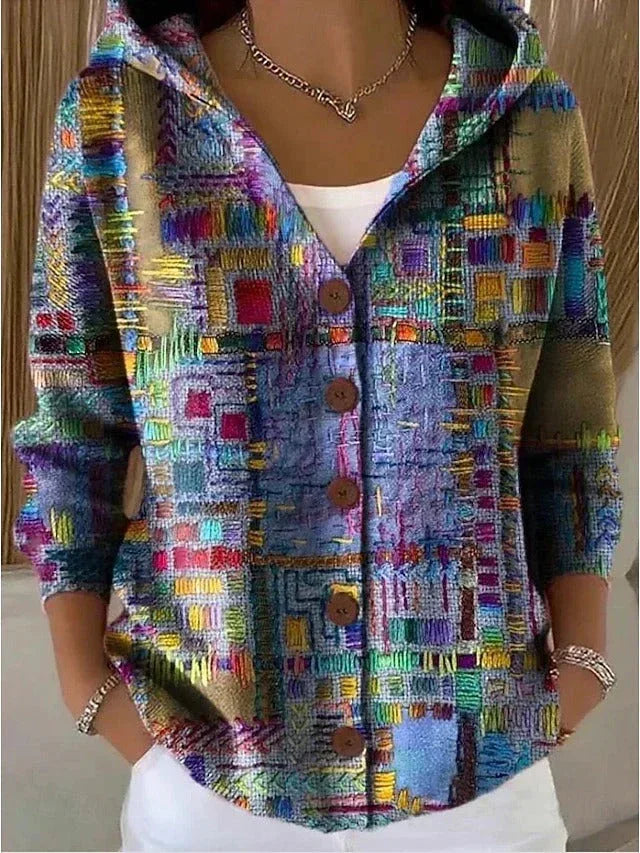 Cassidy | Artistic Warm Long Cardigan - Sarah and Emma Portland