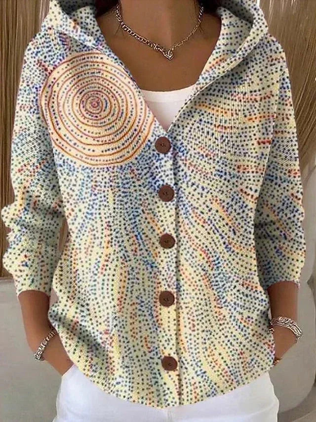 Cassidy | Artistic Warm Long Cardigan - Sarah and Emma Portland