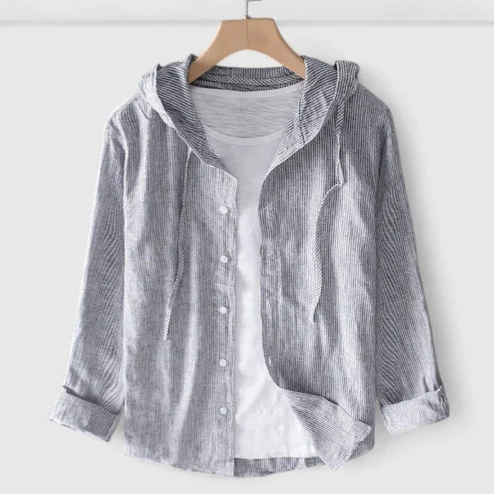Demi | Elegant Hooded Blouse - Sarah and Emma Portland