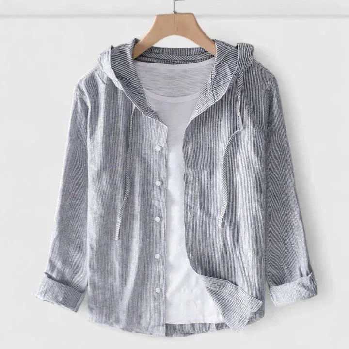 Demi | Elegant Hooded Blouse - Sarah and Emma Portland