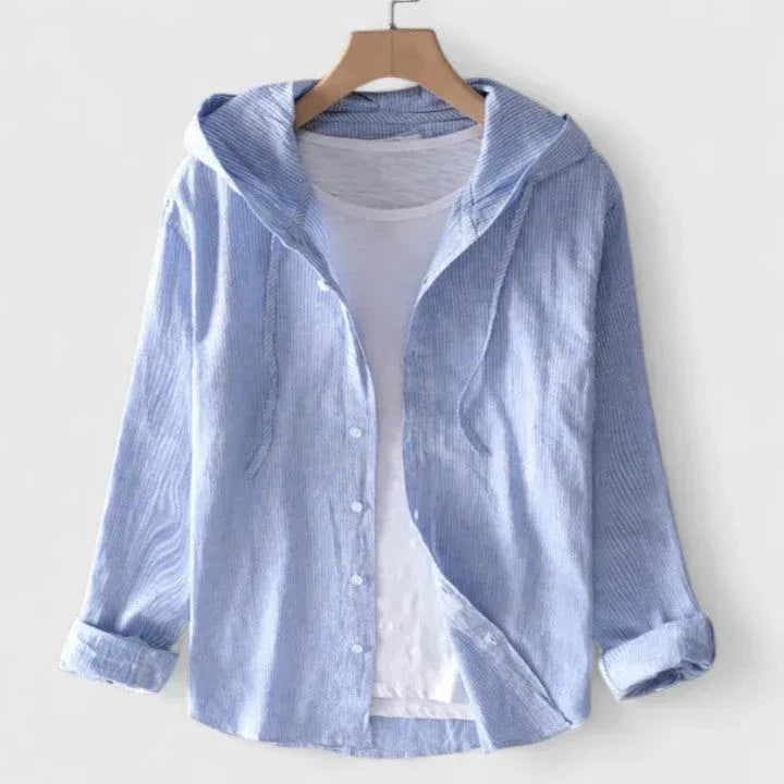 Demi | Elegant Hooded Blouse - Sarah and Emma Portland
