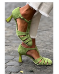 Eira™ | Vintage Strap Heels - Sarah and Emma Portland