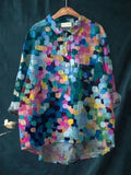 Amara | Colourful Dot Print Shirt - Sarah and Emma Portland