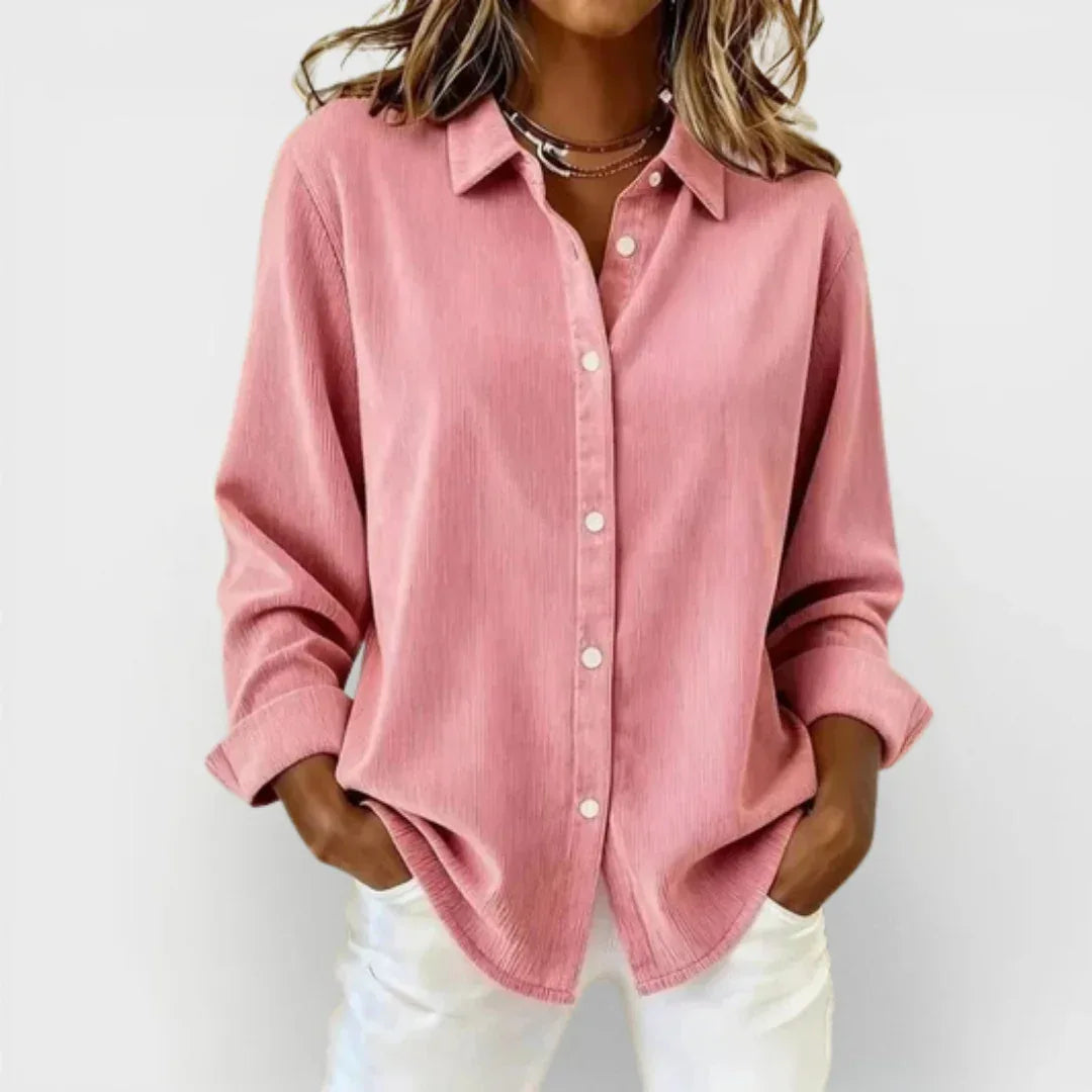Abigail | Pink Elegant Blouse - Sarah and Emma Portland