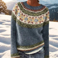 ASTRID – WARM SWEATER WITH REFINED NORDIC DETAILS - Sarah and Emma Portland