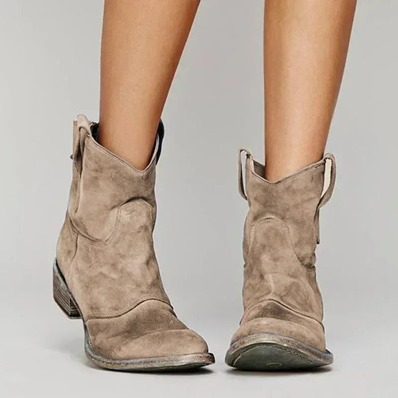 Camellia | Stylish Ankle Boots - Sarah and Emma Portland
