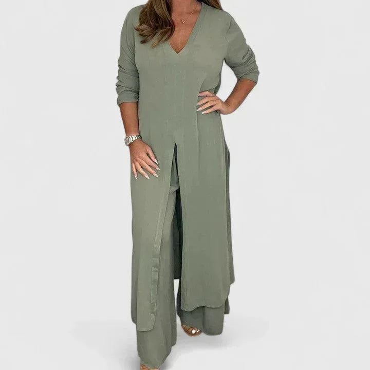 Carmella | Comfortable Two-Piece Set - Sarah and Emma Portland
