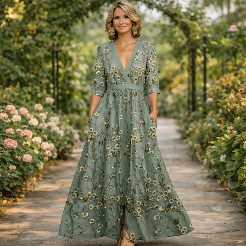 Aimee | Elegant Maxi Dress - Sarah and Emma Portland